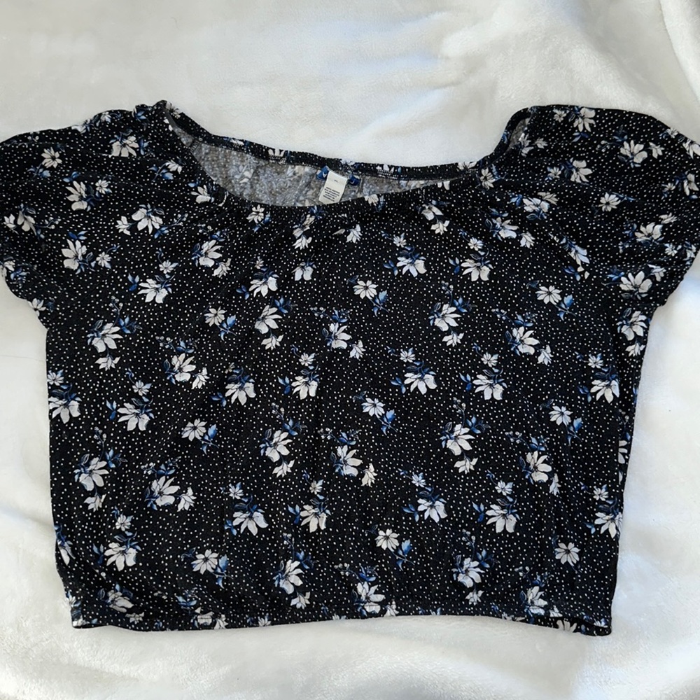 Junior off the shoulder top